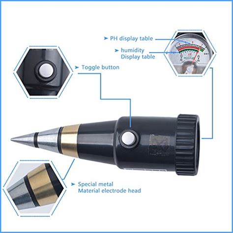 Göksu Soil Ph & Moisture Meter Gardening Monitor Tool 